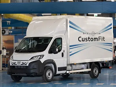 Stellantis запустив виробництво електричного фургона Fiat Ducato Cargo Box