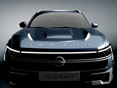 Nissan Tekton, a new Indian crossover based on the Renault Duster platform.