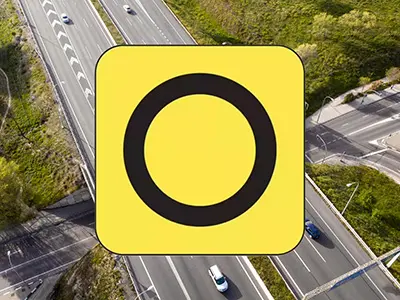 A strange yellow square on Polish roads is baffling drivers.